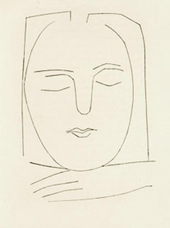 Carmen Oval Head of a Woman with Square Hair (Plate XX)