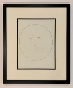 Carmen, Round Head of a Man with Mismatched Eyes (Plate XVI)