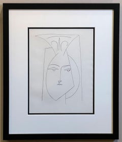 Head of a Woman with Mantilla (Plate I), from Carmen