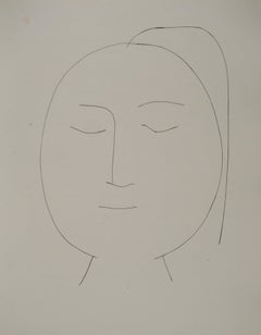Carmen, The Sleeping Woman - Original Etching (Cramer #52)