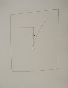 Carmen, The Square Face - Original Etching (Cramer #52)