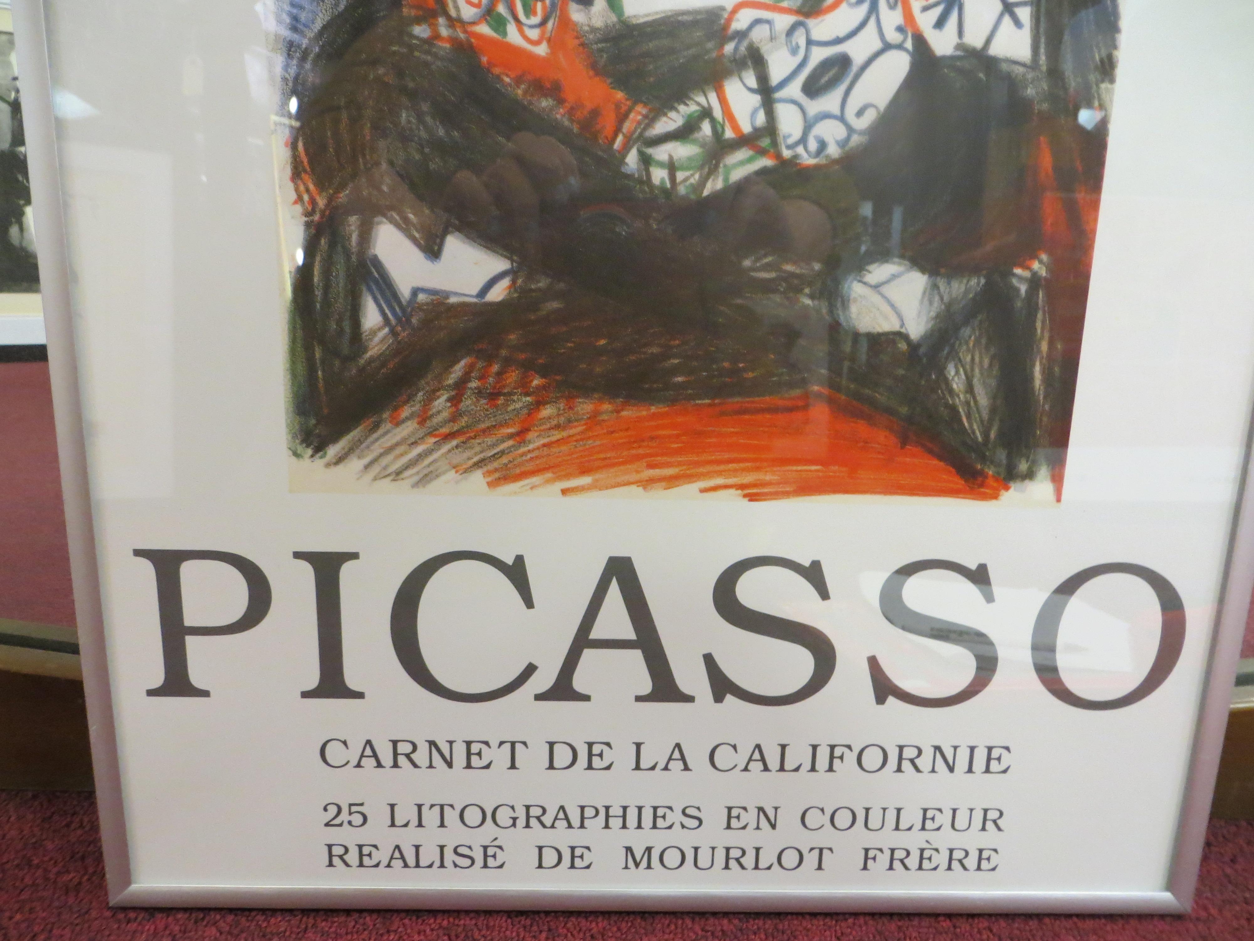 Carnet de la Californie Poster Exhibition   After Picasso - Cubist Print by Pablo Picasso