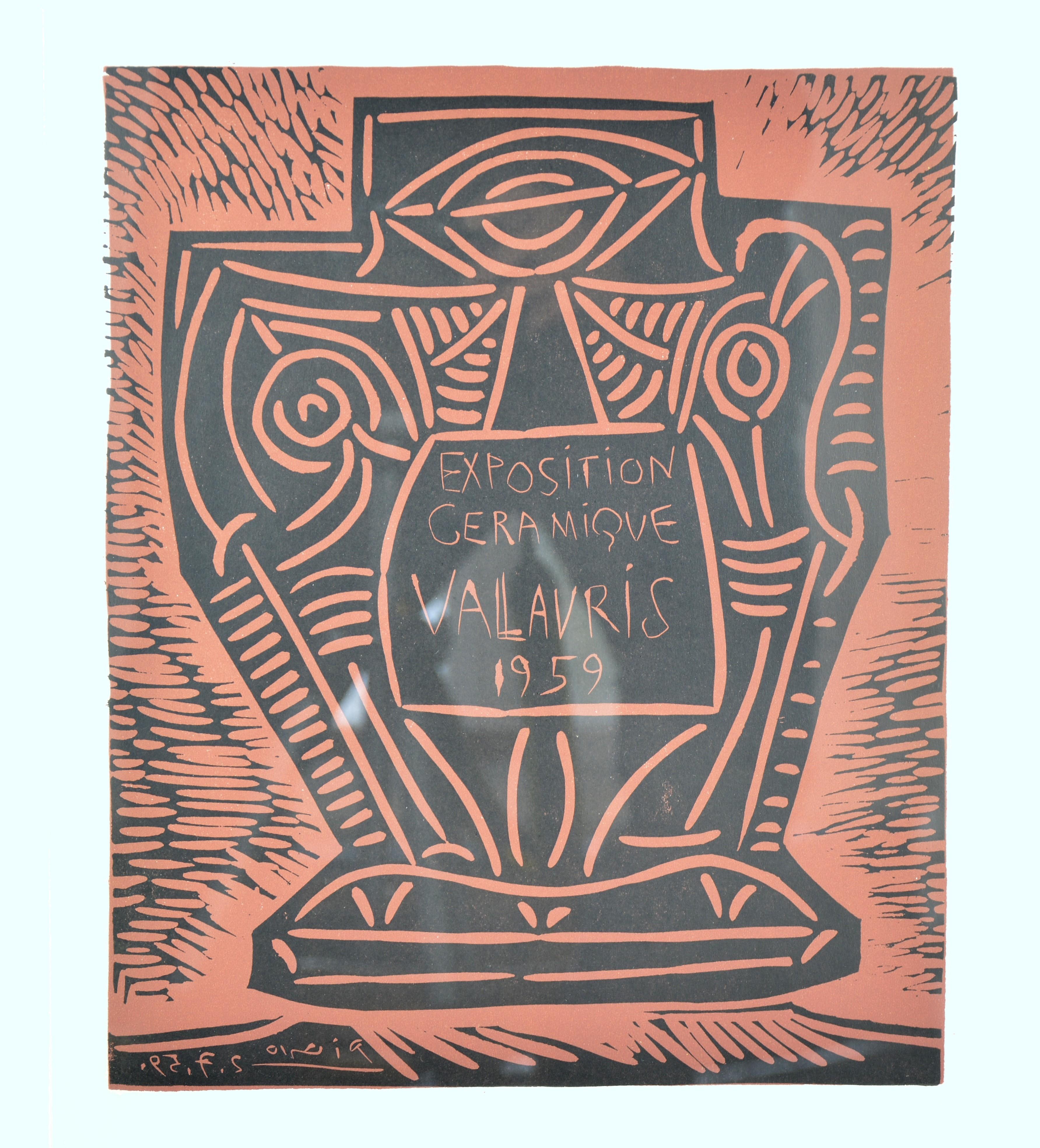 Ceramics Exhibition 1959 - Print by Pablo Picasso