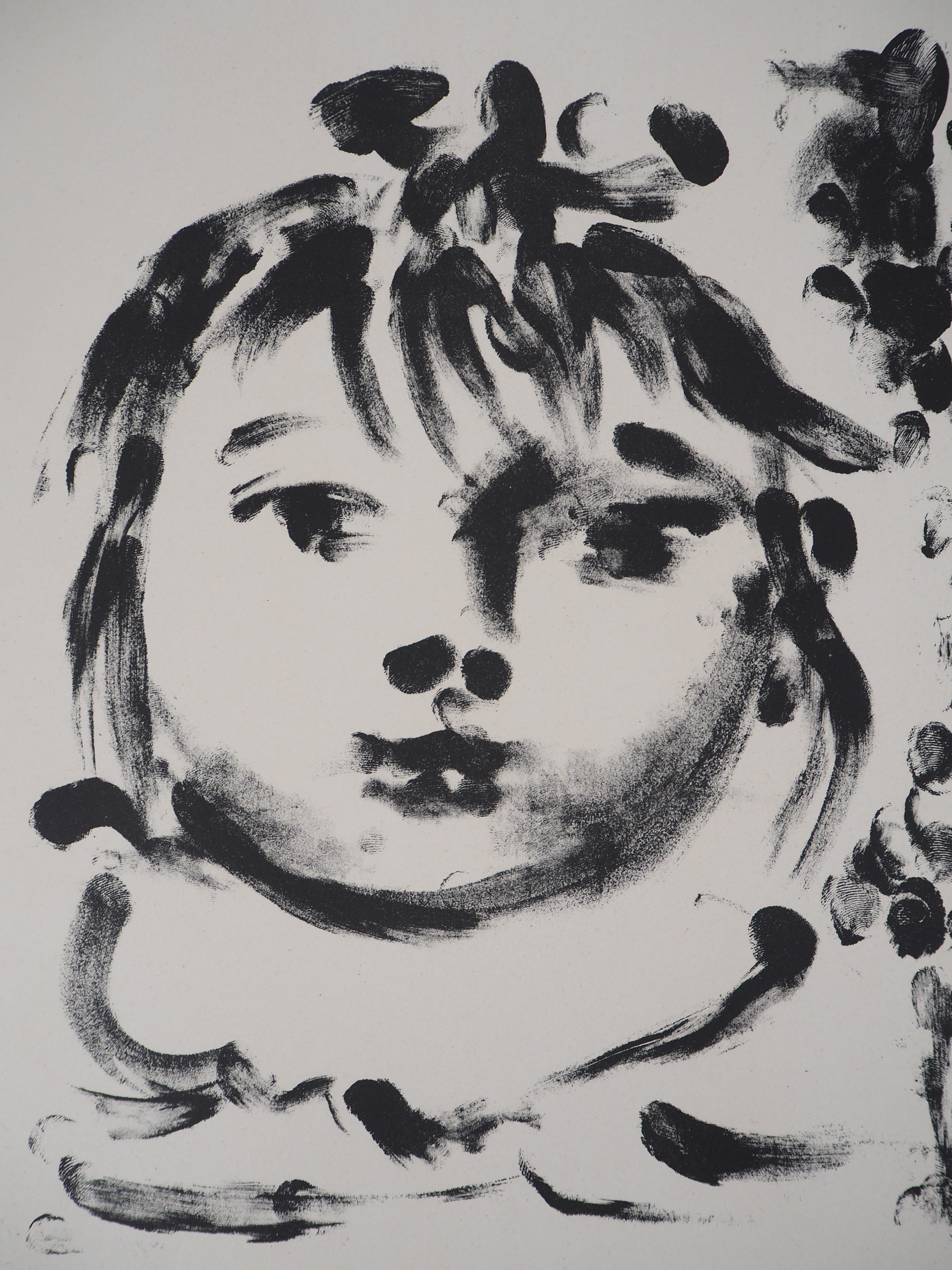Children : Claude and Paloma - Original lithograph, Handsigned (Bloch #664) - Modern Print by Pablo Picasso