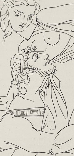 Cinésias et Myrrhine (Bloch 267-272; Cramer 24), Lysistrata, Pablo Picasso