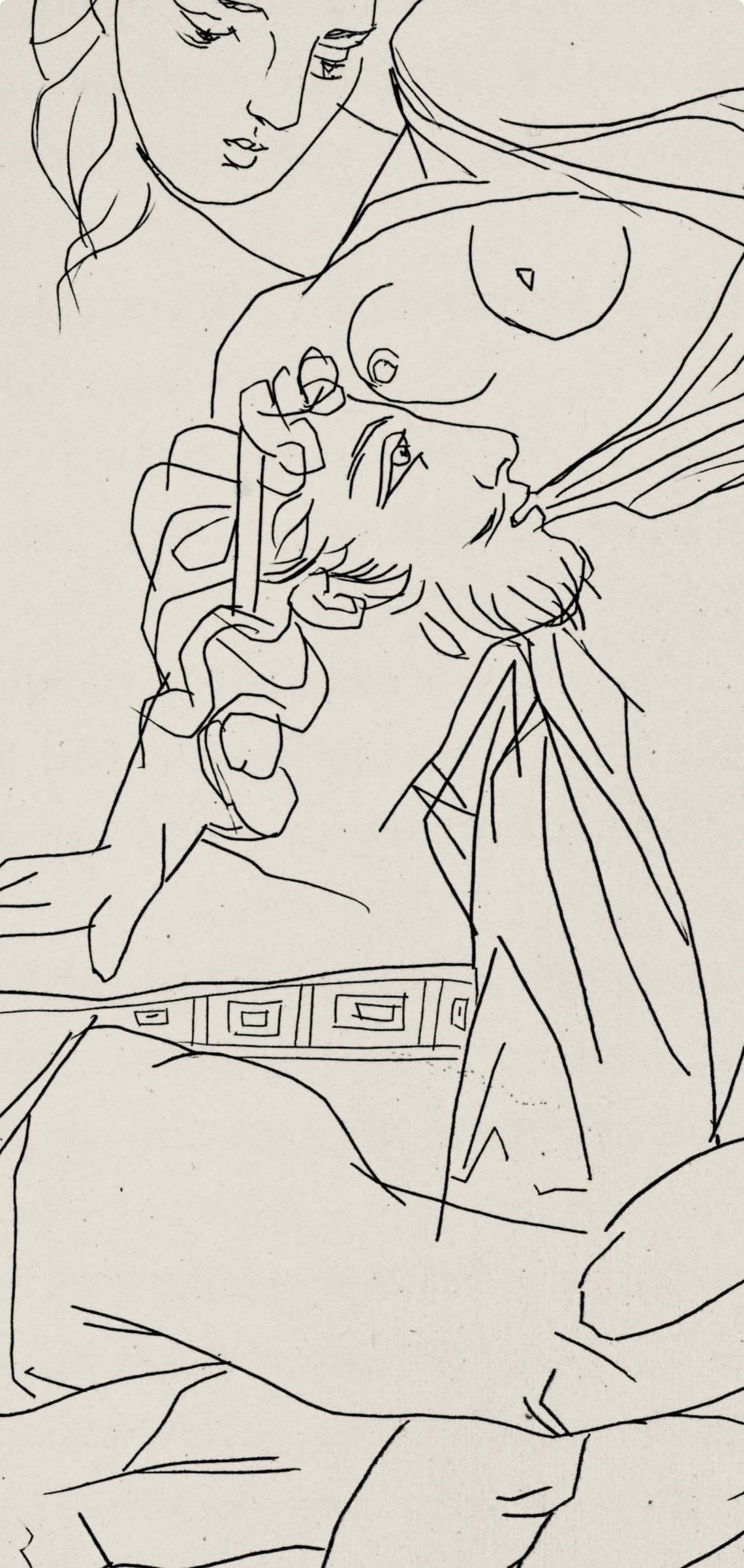 Cinésias et Myrrhine (Bloch 267-272; Cramer 24), Lysistrata, Pablo Picasso For Sale 2