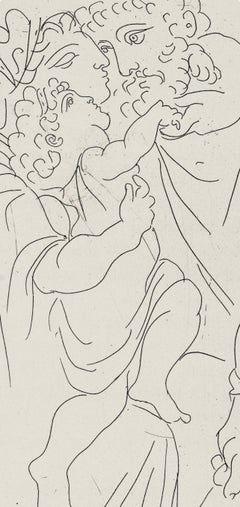 Cinésias et sa famille (Bloch 267-272; Cramer 24), Lysistrata, Pablo Picasso