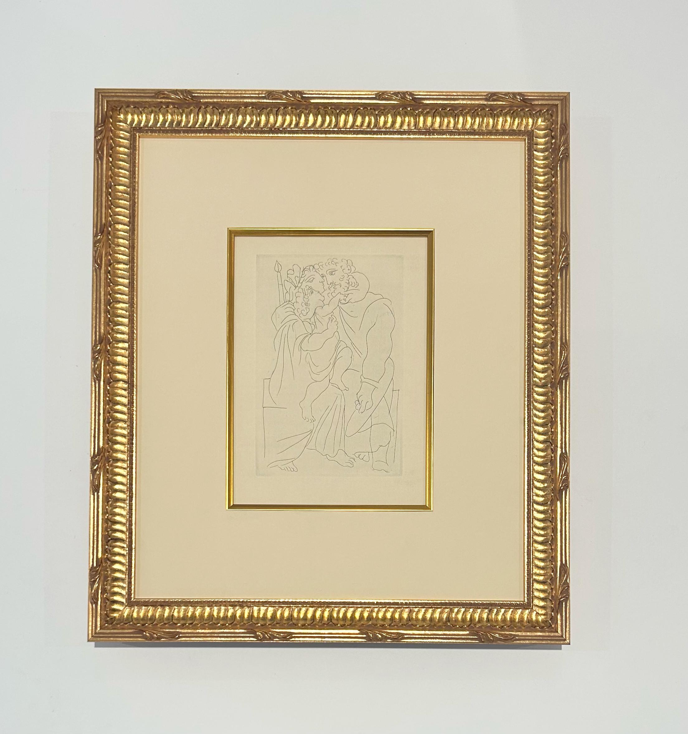 Cinesias y su familia - Print de Pablo Picasso