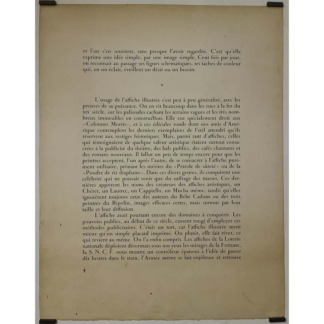 Circa 1950 original lithograph by Pablo Picasso L'image envahit le monde moderne For Sale 4