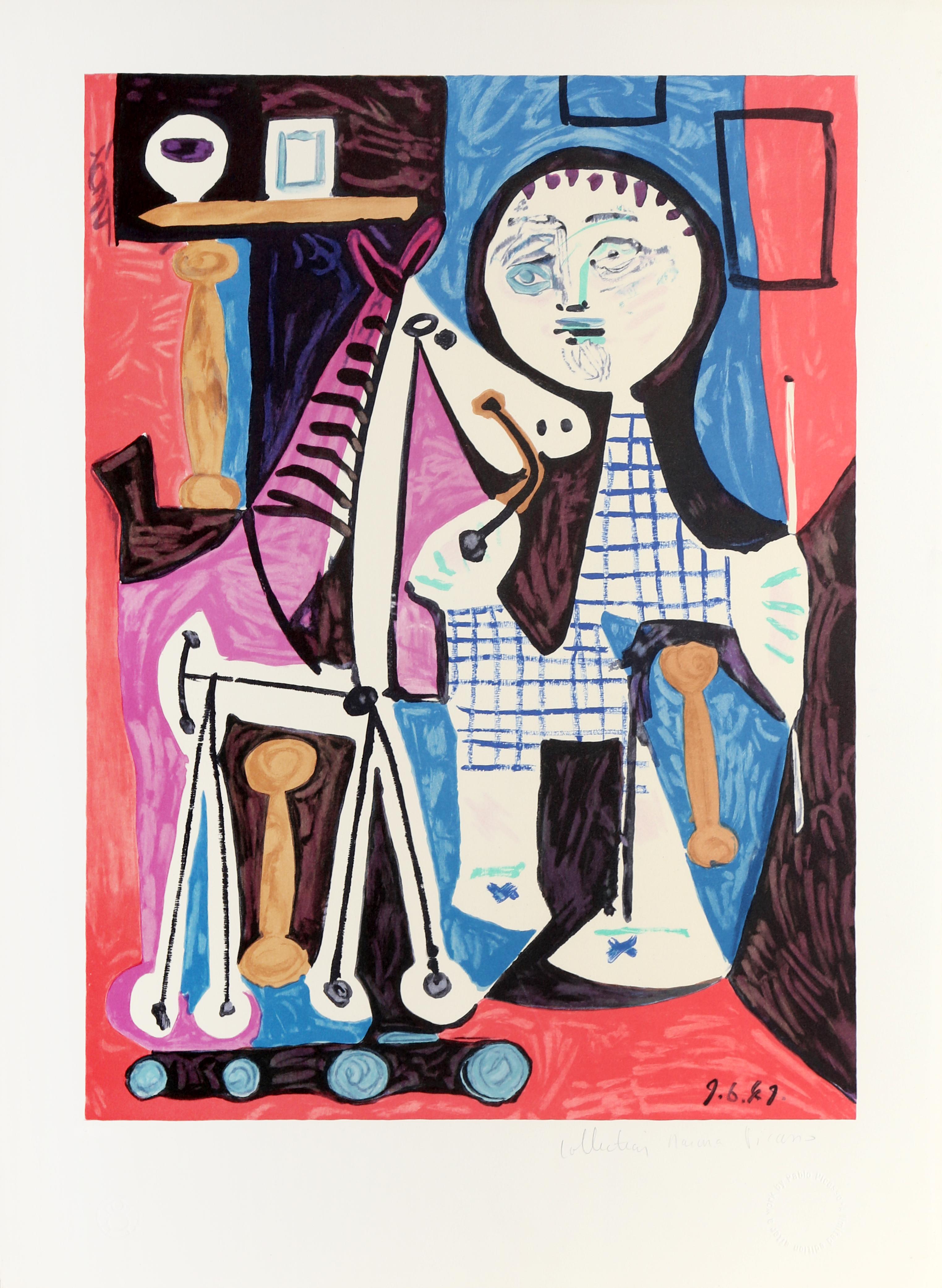 Pablo Picasso Figurative Print - Claude a Deux Ans