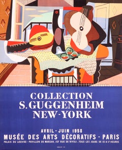 Collection Salomon S. Guggenheim New York by Pablo Picasso lithographic poster
