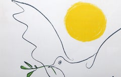 Colombe de l'Avenir ou Les Armes à la féraille, Lithograph by Pablo Picasso 1962