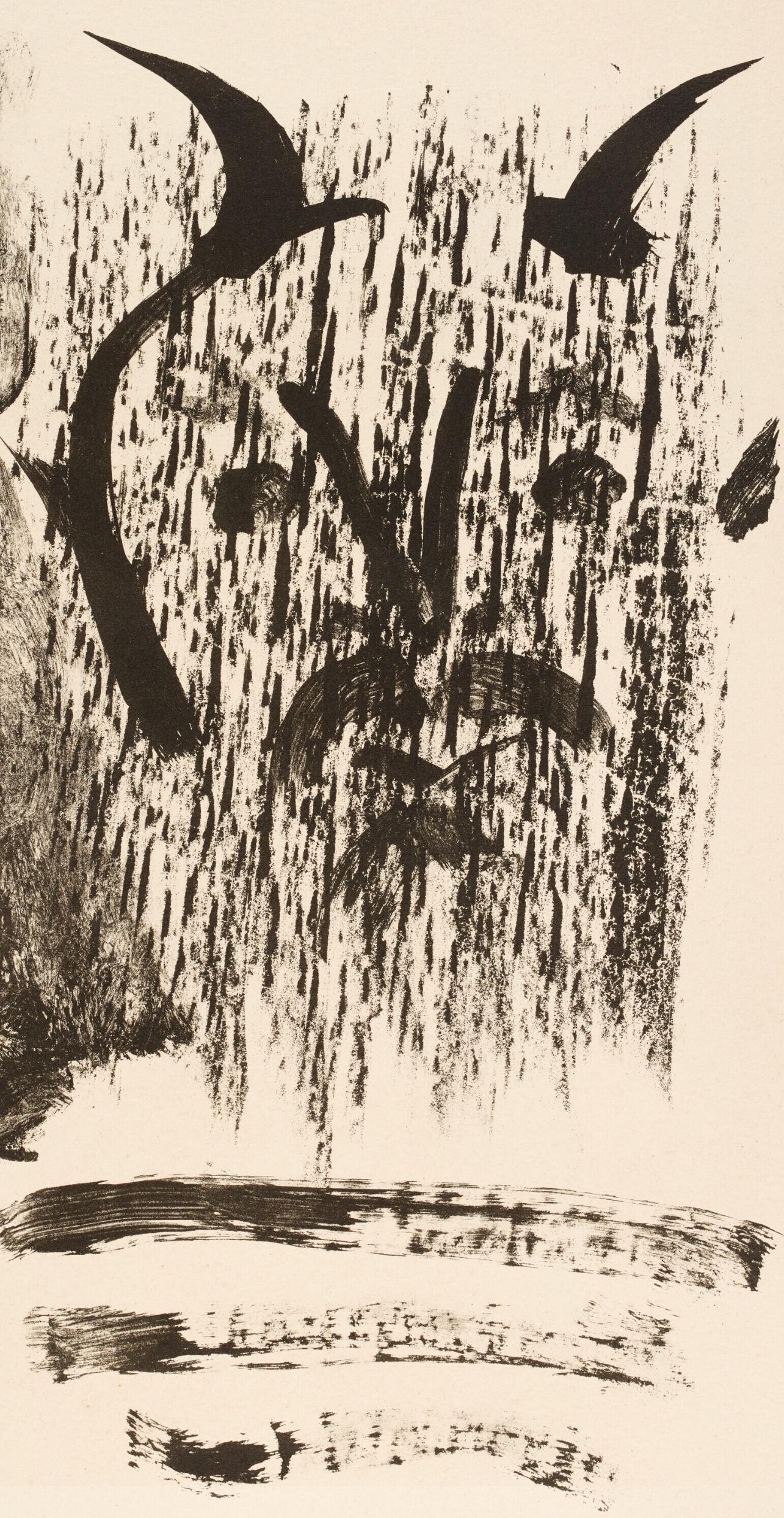 Composition (Bloch 605-608; Mourlot 177; Reuße 519-522), Elegy of Ihpetonga - Print by Pablo Picasso