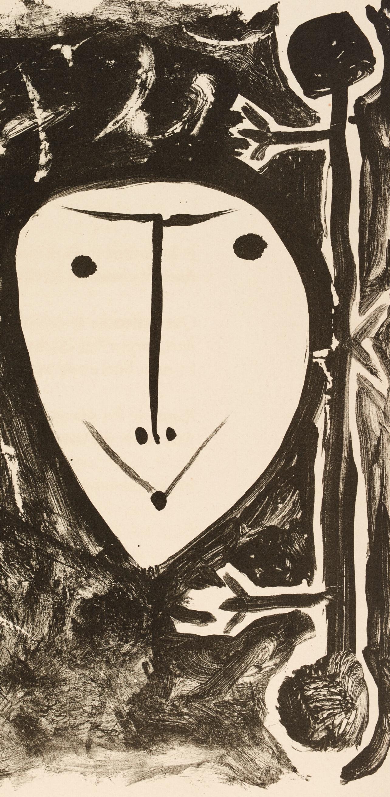 Composition (Bloch 605-608; Mourlot 177; Reuße 519-522), Elegy of Ihpetonga - Print by Pablo Picasso