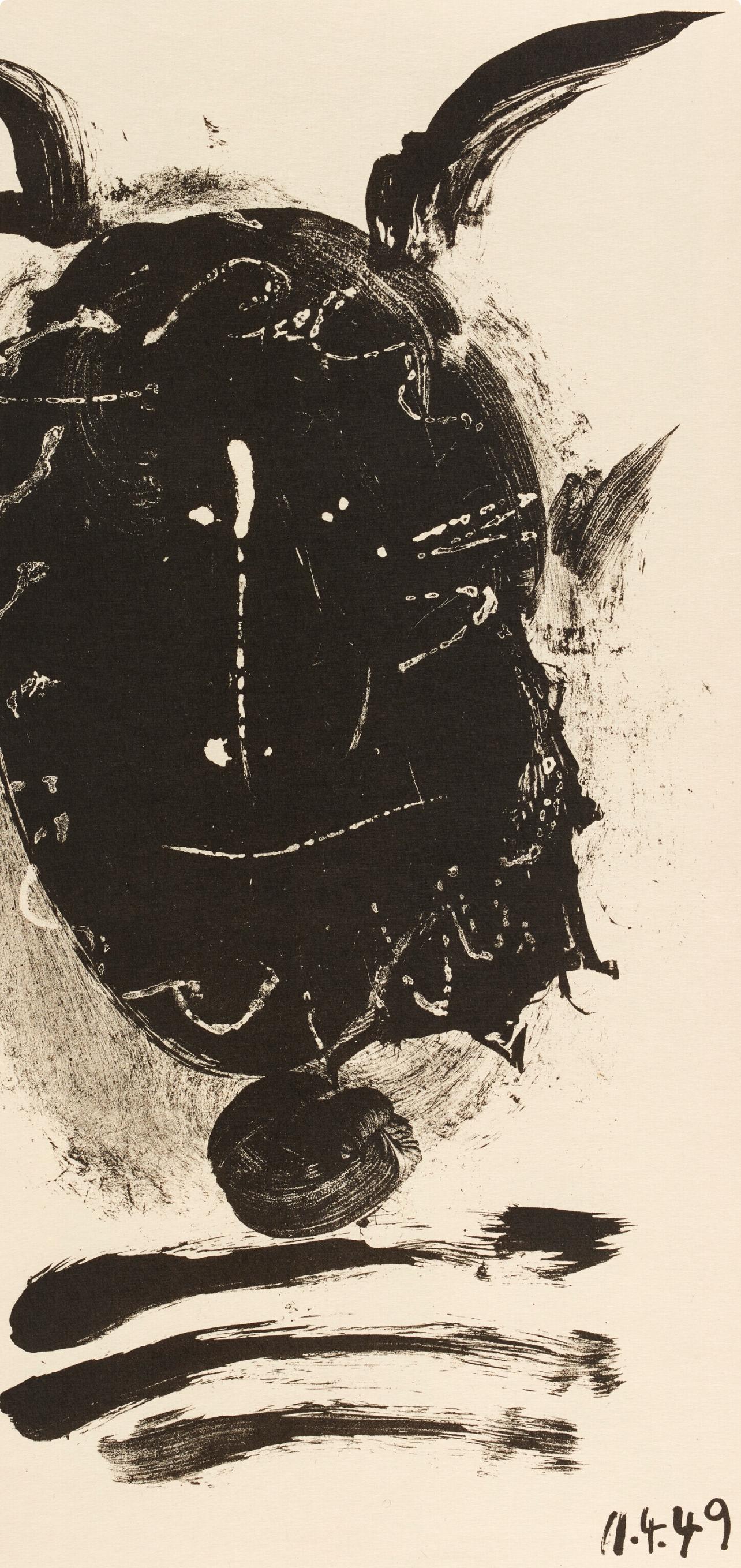 Composition (Bloch 605-608; Mourlot 177; Reuße 519-522), Elegy of Ihpetonga - Modern Print by Pablo Picasso