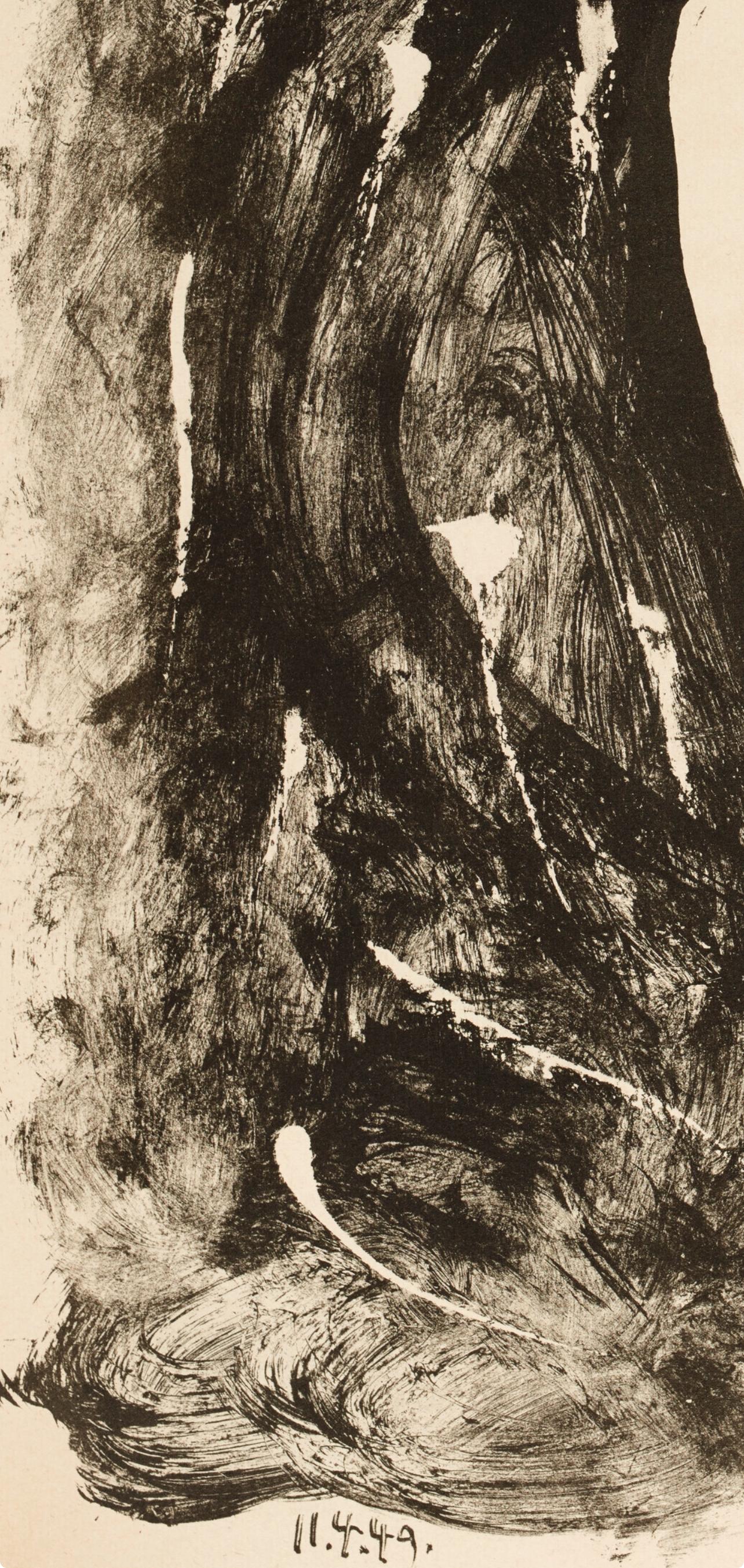 Composition (Bloch 605-608; Mourlot 177; Reuße 519-522), Elegy of Ihpetonga For Sale 1