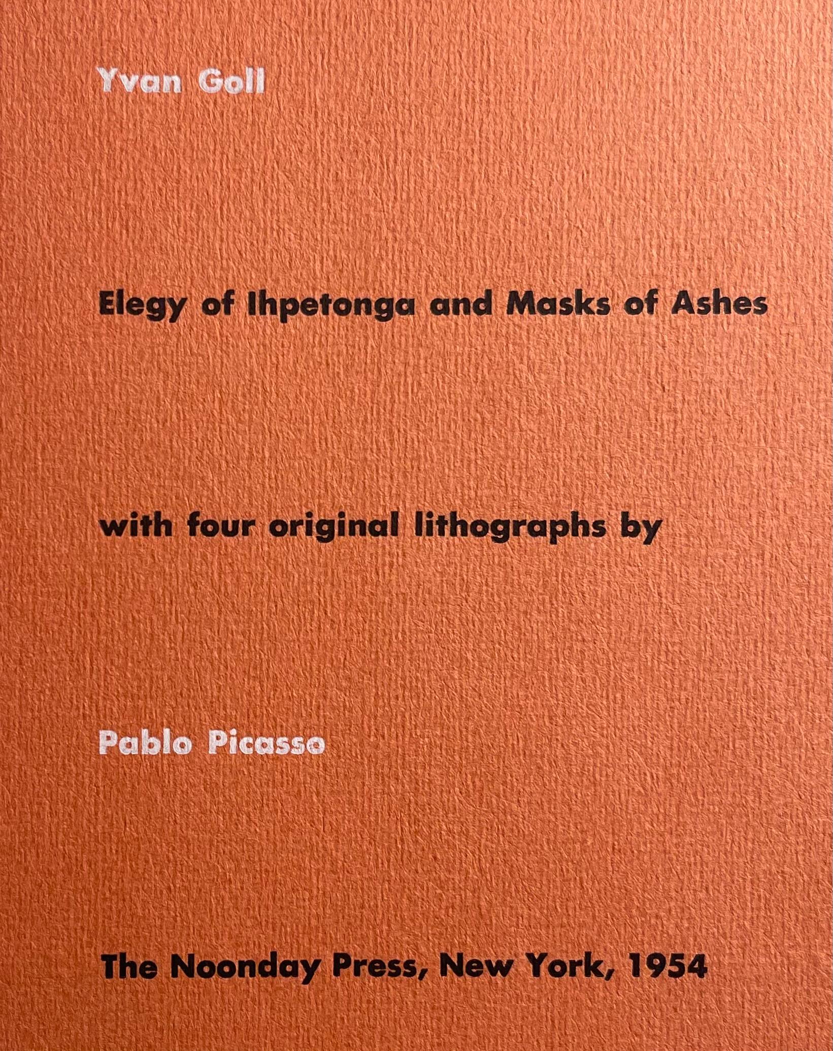 Composition (Bloch 605-608; Mourlot 177; Reuße 519-522), Elegy of Ihpetonga For Sale 4
