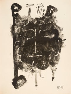 Komposition (Bloch 605-608; Mourlot 177; Reuße 519-522), Elegie von Ihpetonga