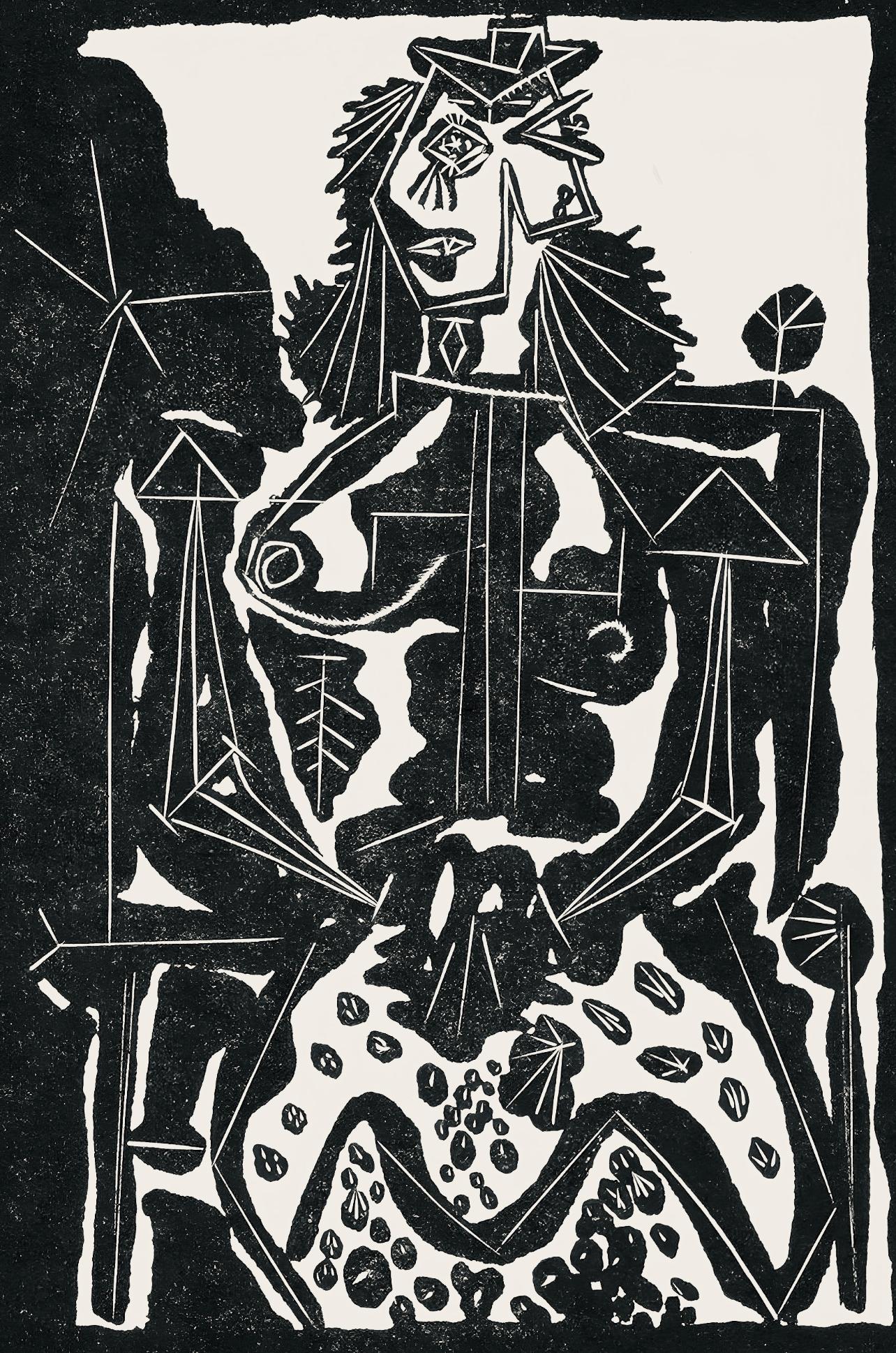 Composition (Cramer 36; Bloch 360; Horodisch A6), Non Vouloir, Pablo Picasso For Sale 1