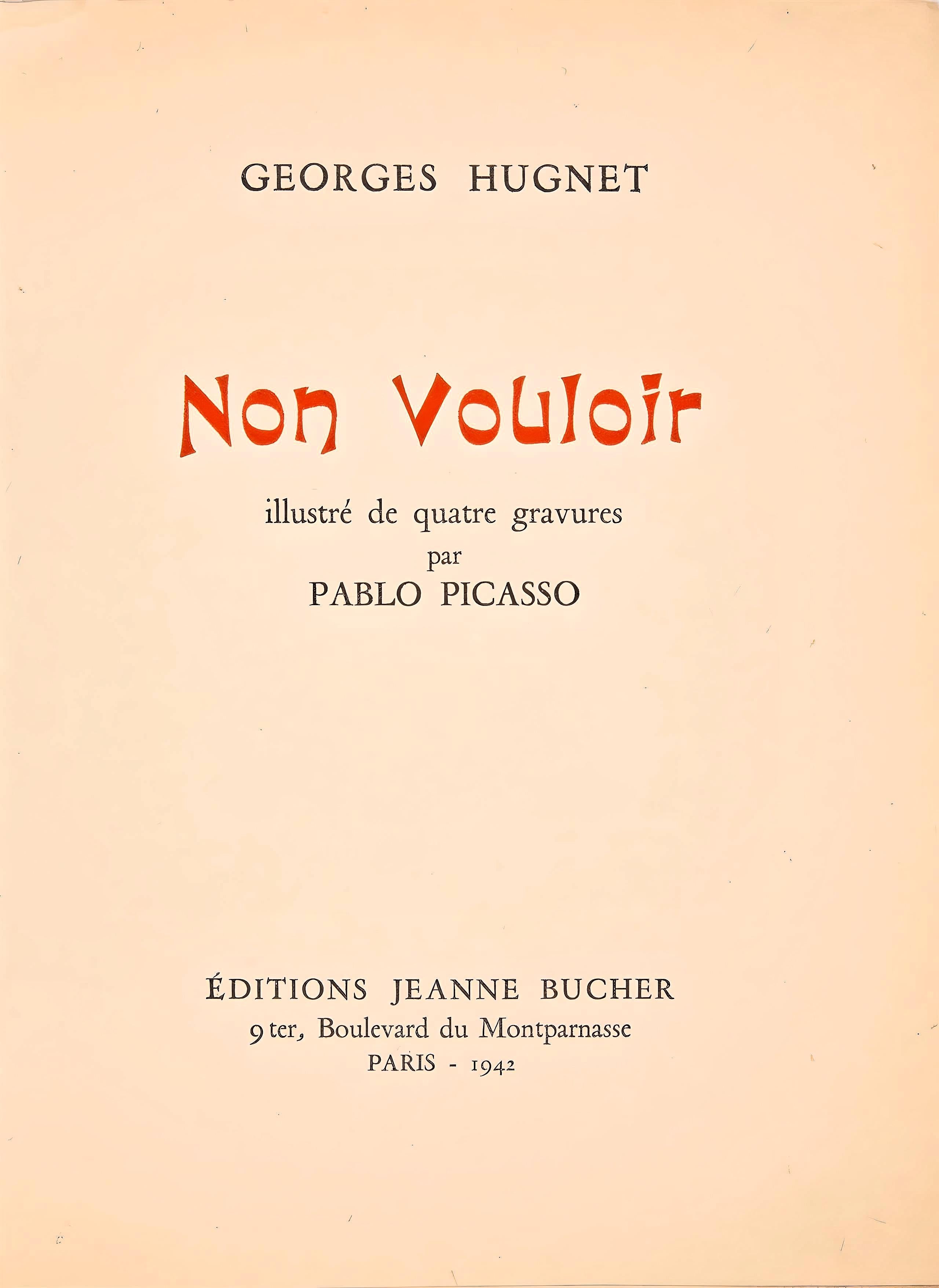 Composition (Cramer 36; Bloch 360; Horodisch A6), Non Vouloir, Pablo Picasso For Sale 5