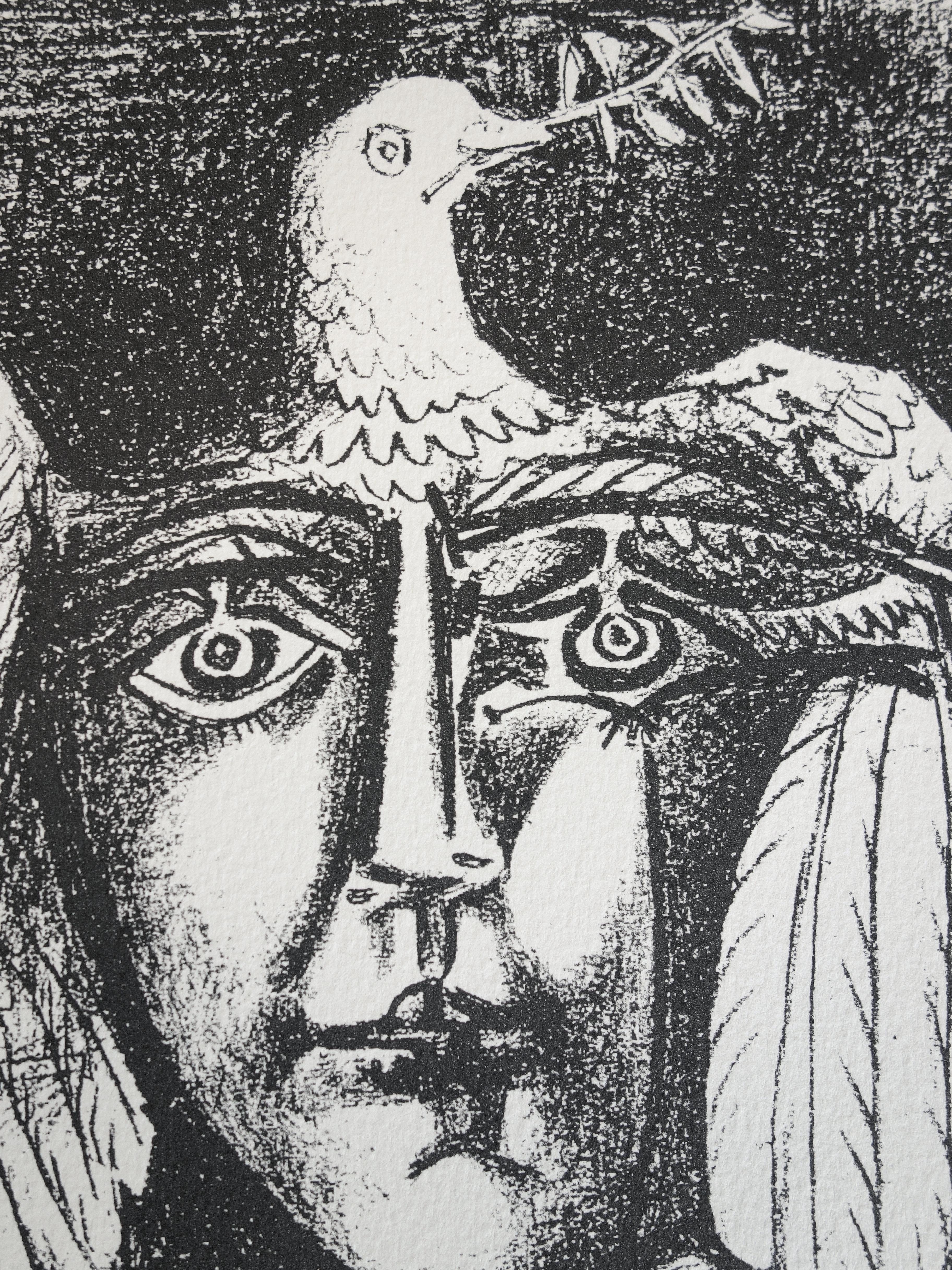 Composition (Cramer 62; Reuße 587; Mourlot 203; Bloch 687; Horodisch B16) - Print by Pablo Picasso