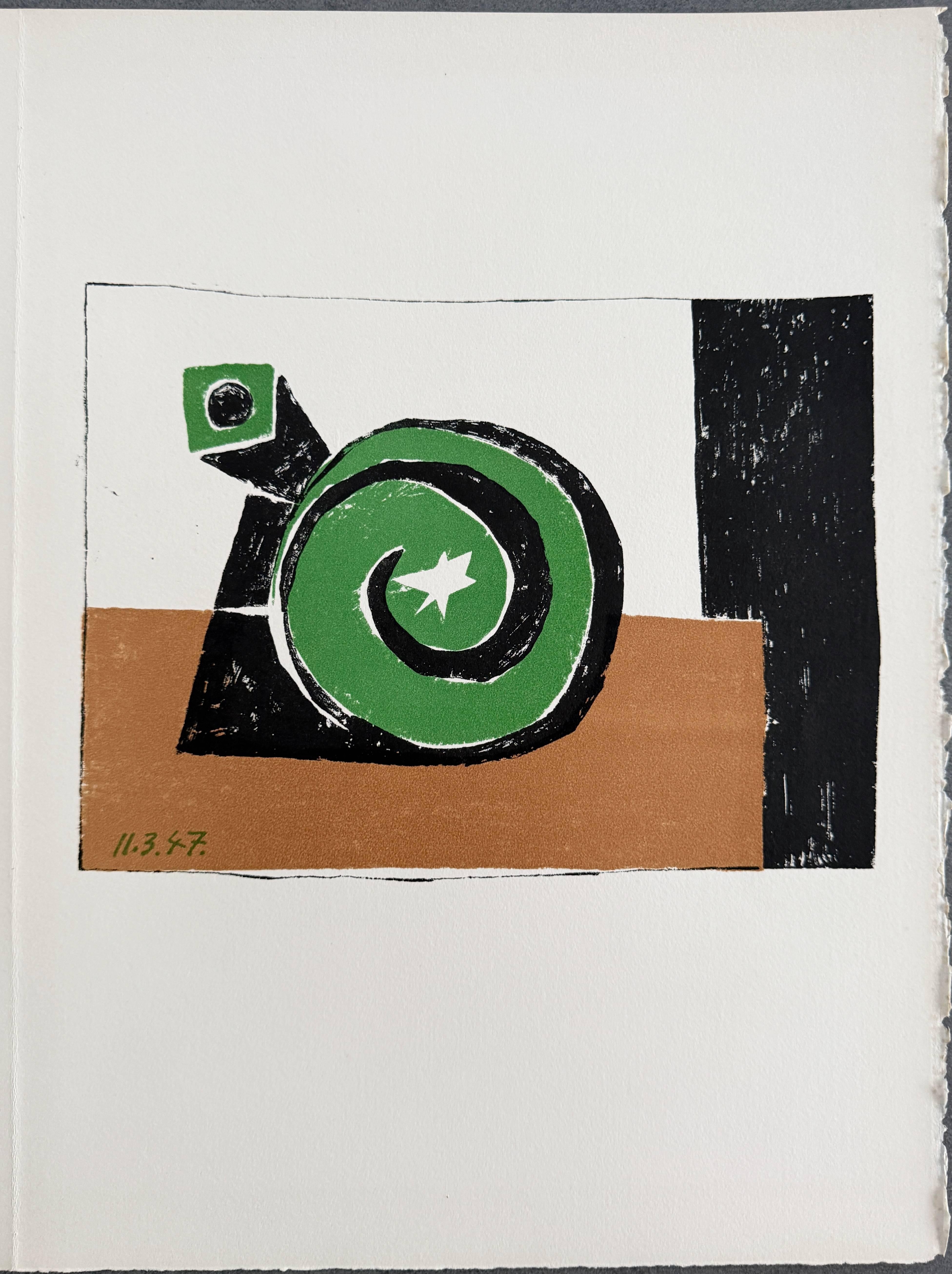 Composition en trois couleurs en vente 2