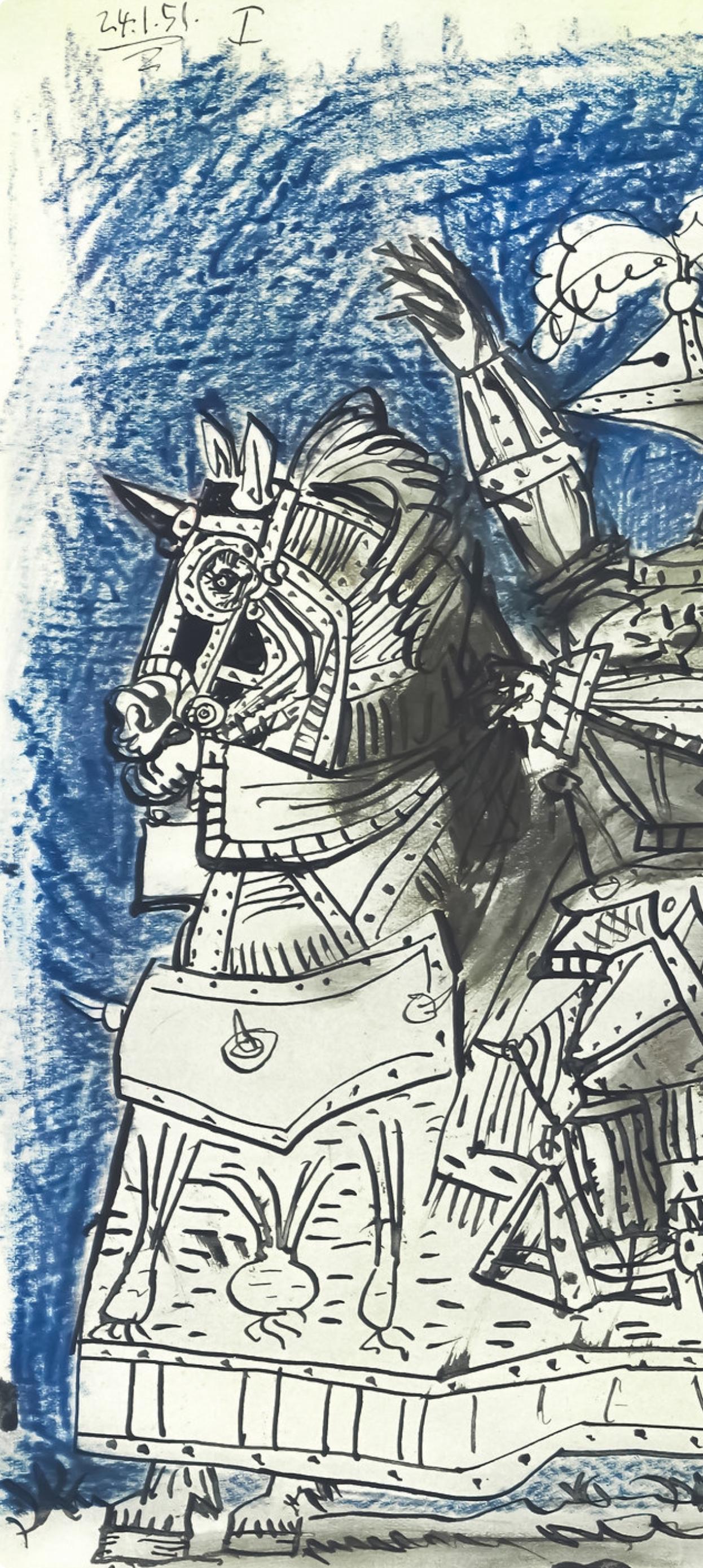 Composition, Verve: Revue Artistique et Littéraire - Print by Pablo Picasso