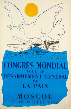 Congrès Mondial pour le Désarmement Général et la Paix by Pablo Picasso, 1962