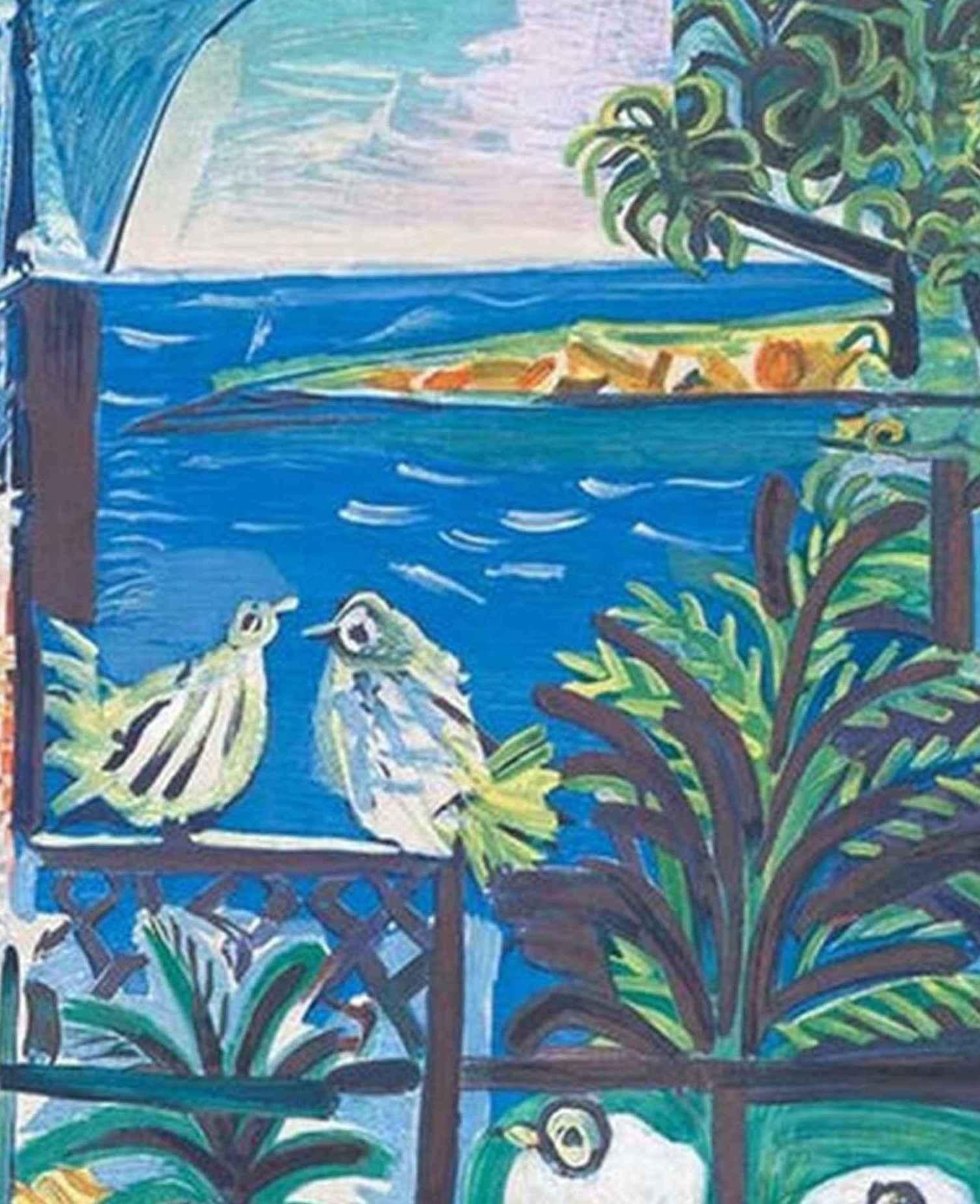 Lithographie sur pierre de la Côte d'Azur 1962 (d'après)Pablo Picasso en vente 2