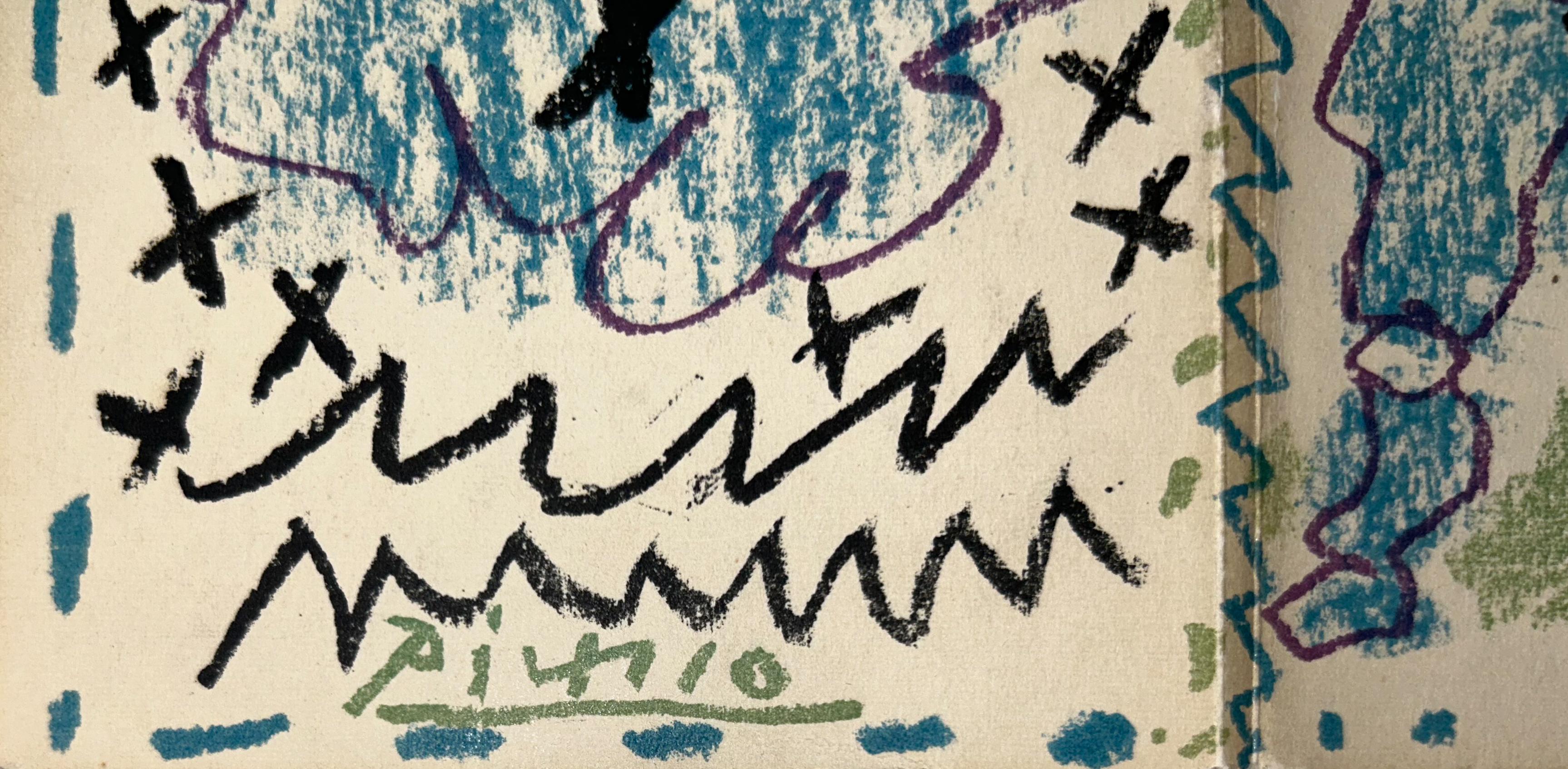 Couverture du catalogue, ohne Titel (Moderne), Print, von Pablo Picasso