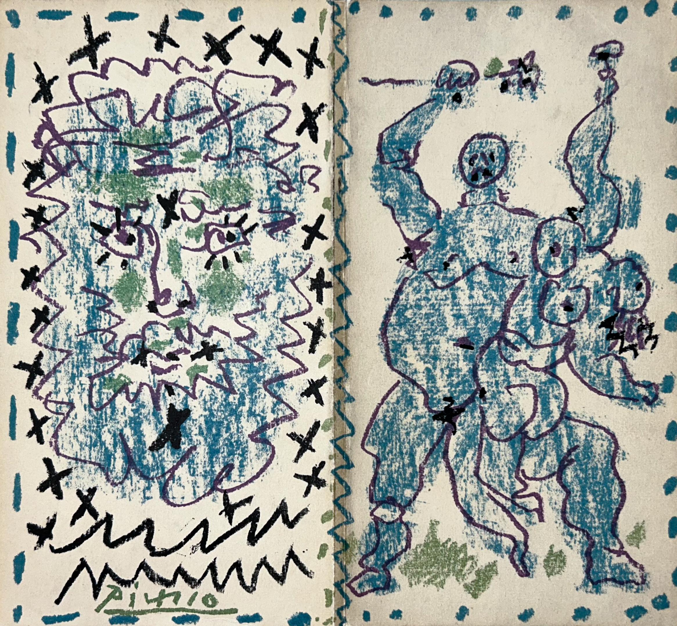 Pablo Picasso Figurative Print - Couverture du catalogue, Untitled