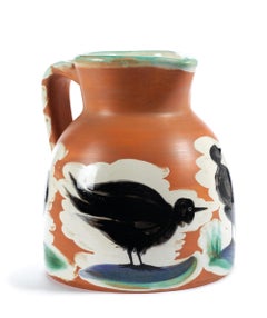 Cruche aux oiseaux (A.R. 456), Pablo Picasso, Design, Ceramic, Madoura, Limited