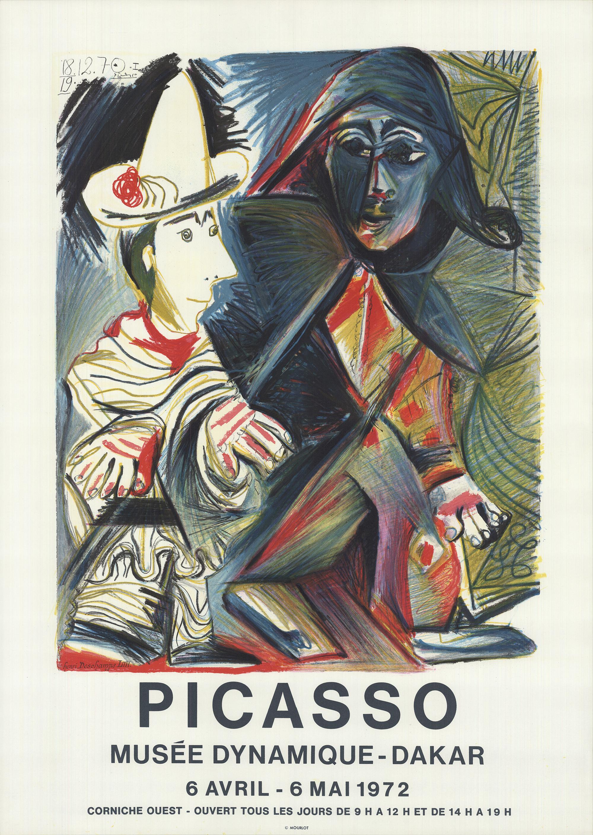 Pablo Picasso, Dakar, Originallithographie von 1972