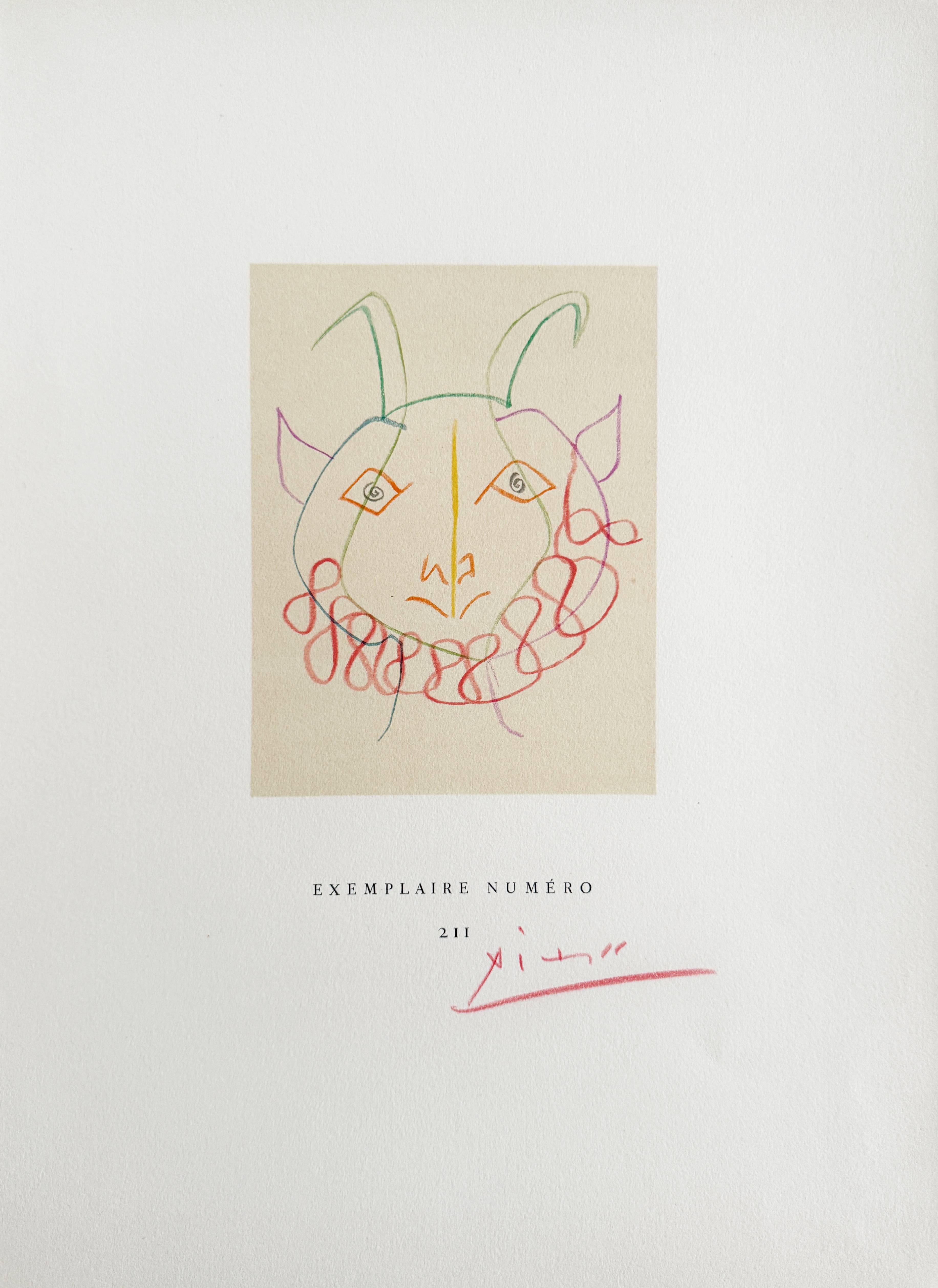 Pablo Picasso Print – Im L'Atelier von Picasso