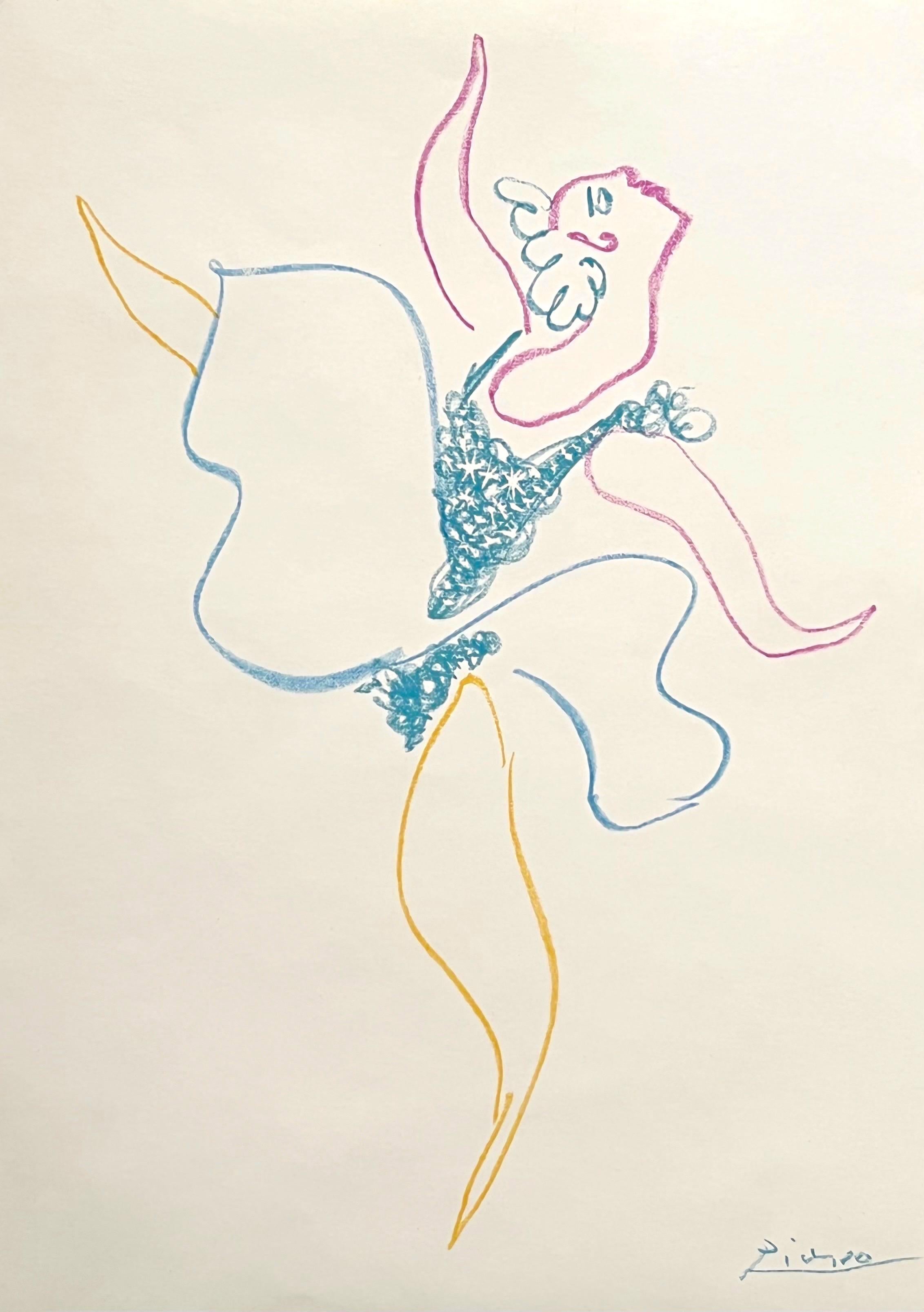 Pablo Picasso Figurative Print - Danseuse