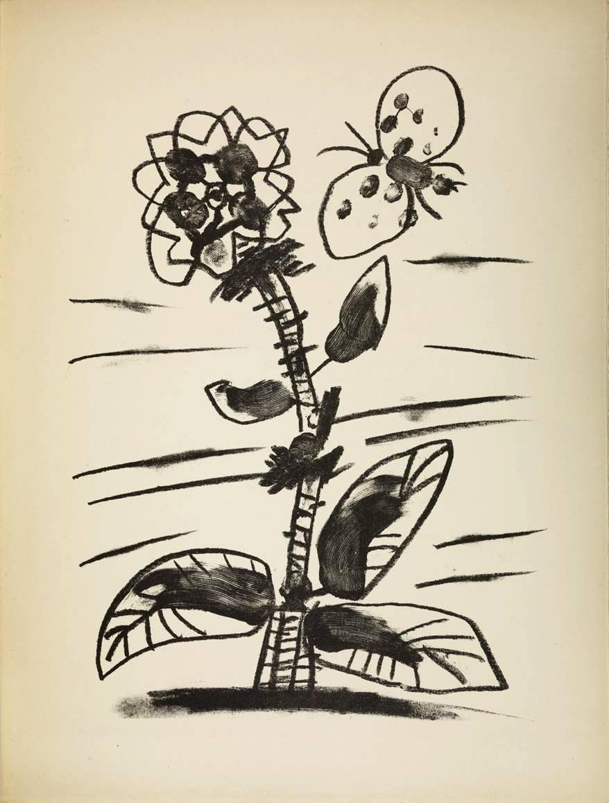 Print di Pablo Picasso - De mémoir d'homme, Planche IV