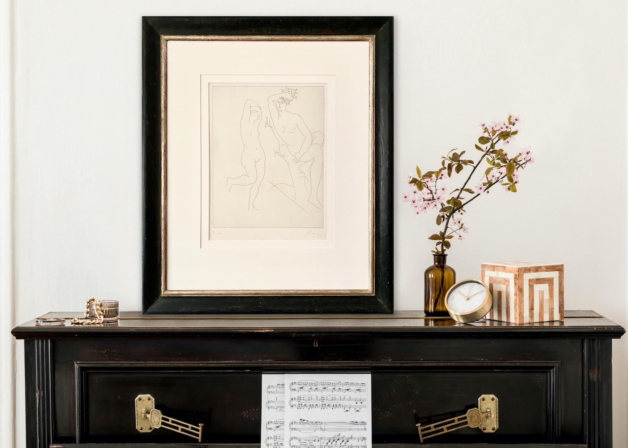 Deux Femmes nues dans un Arbre - Print by Pablo Picasso