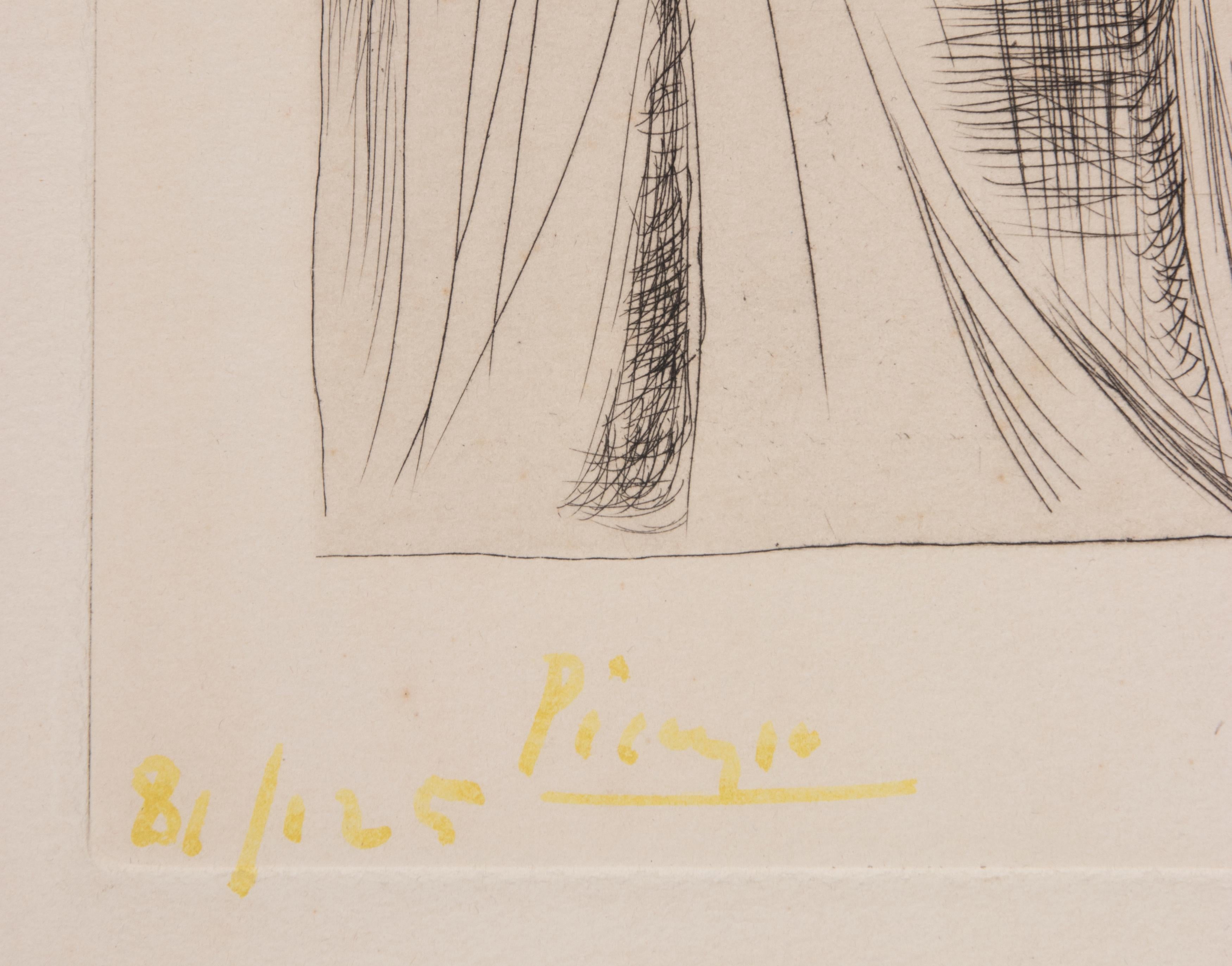 Deux Femmes Nues - Etching by Pablo Picasso - 1930 For Sale 3