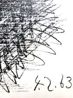 "Deux Masques" - Original Lithograph