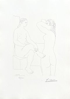 Picasso, Deux Modèles se regardant (nach)