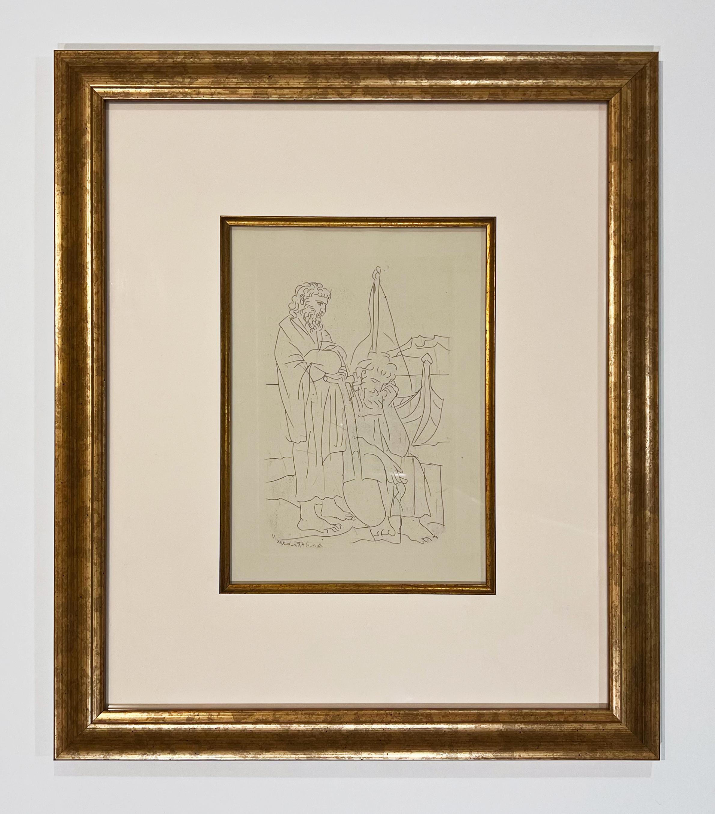 Deux Vieux au Bord de la Mer from Lysistrata - Print by Pablo Picasso