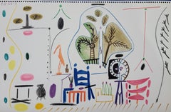 Dibujo, de la carpeta Carnet 1 de November de 1955 - 14. Januar 1956