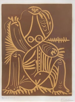 Diurnes (Femme Assise En Pyjama De Plage II)