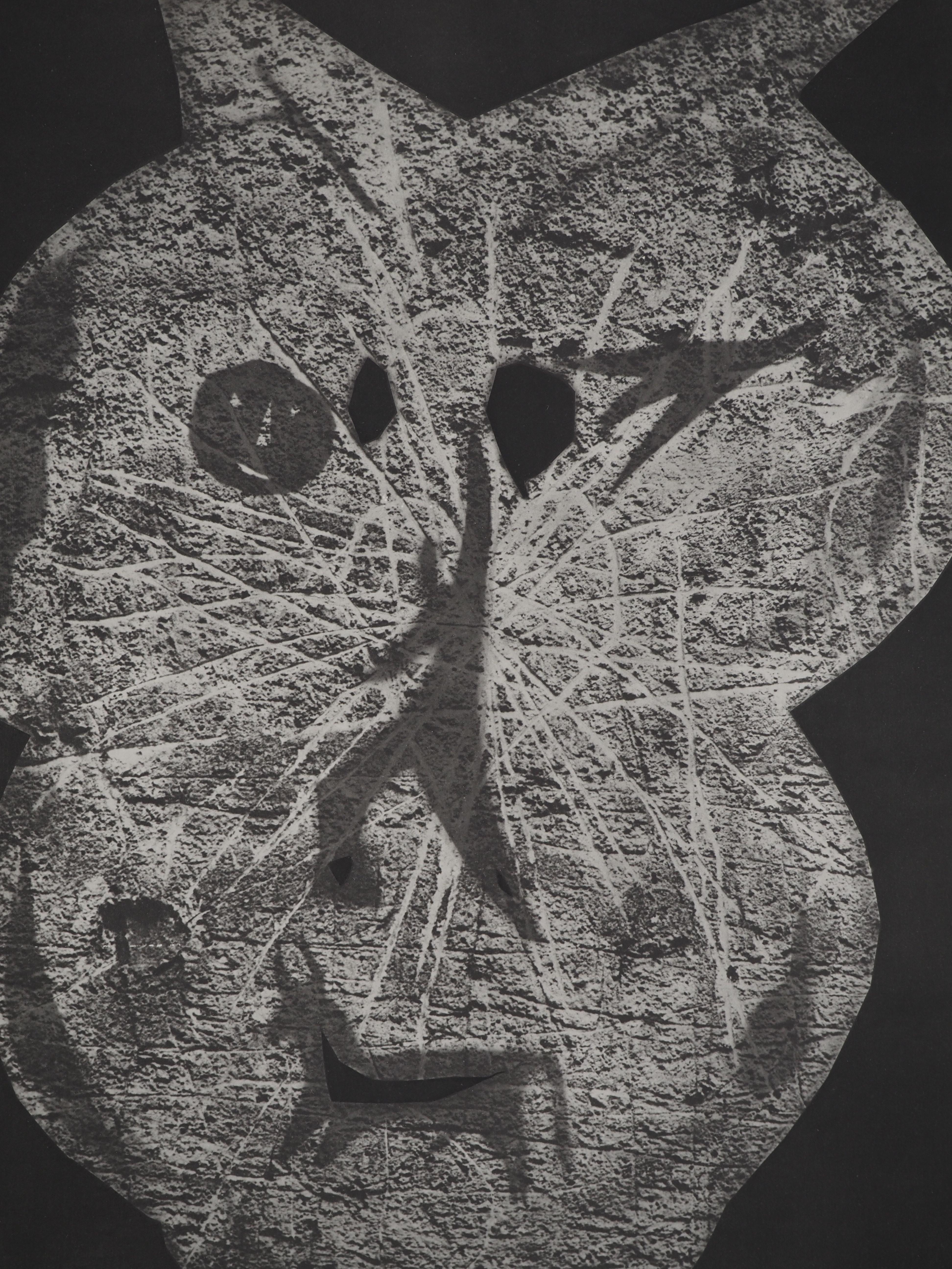 Diurnes: Human Shadow – Original Collotype und Schablone (Cramer #115) – Print von Pablo Picasso