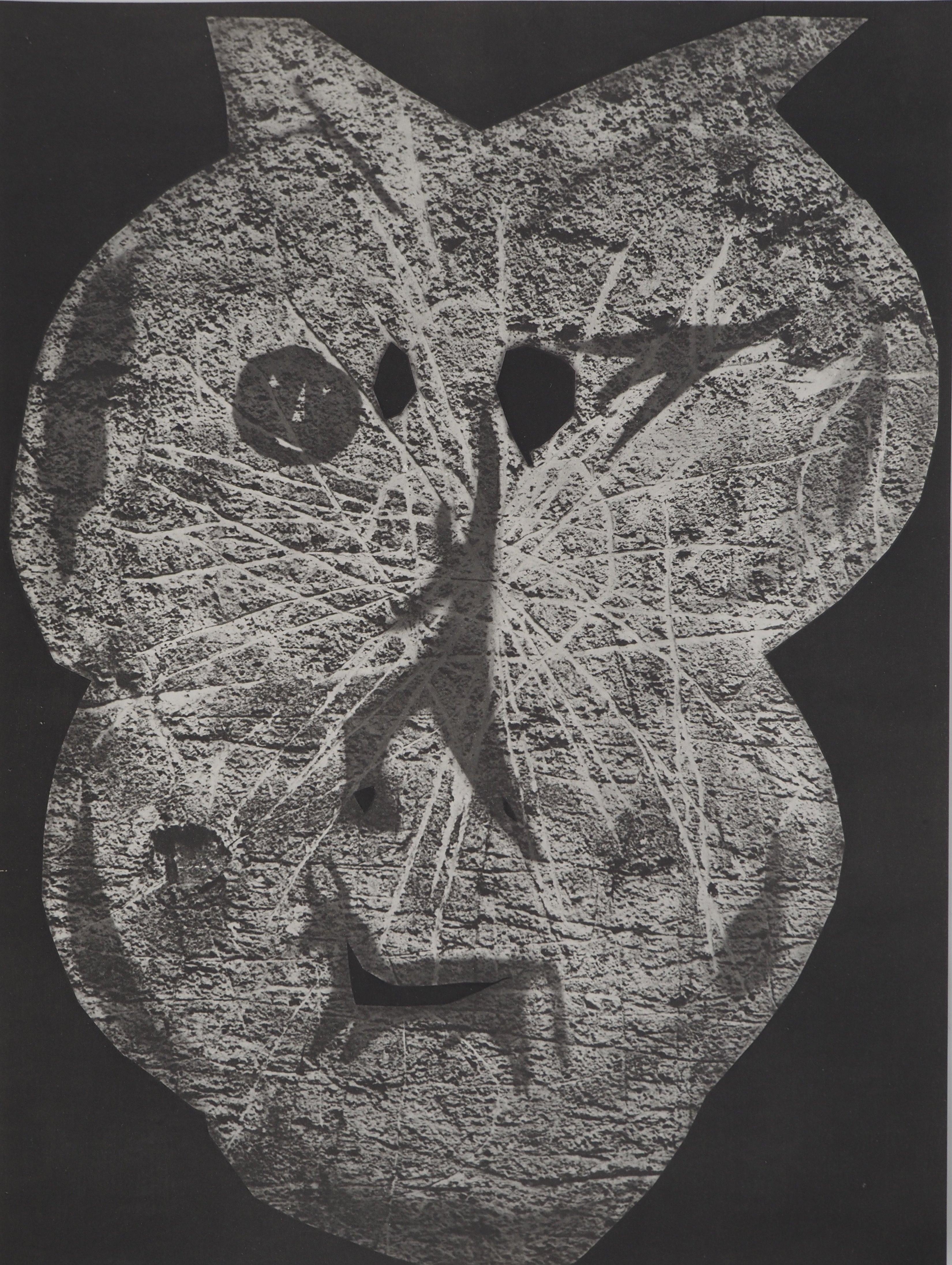 Diurnes: Human Shadow - Original Collotype and Stencil (Cramer #115)
