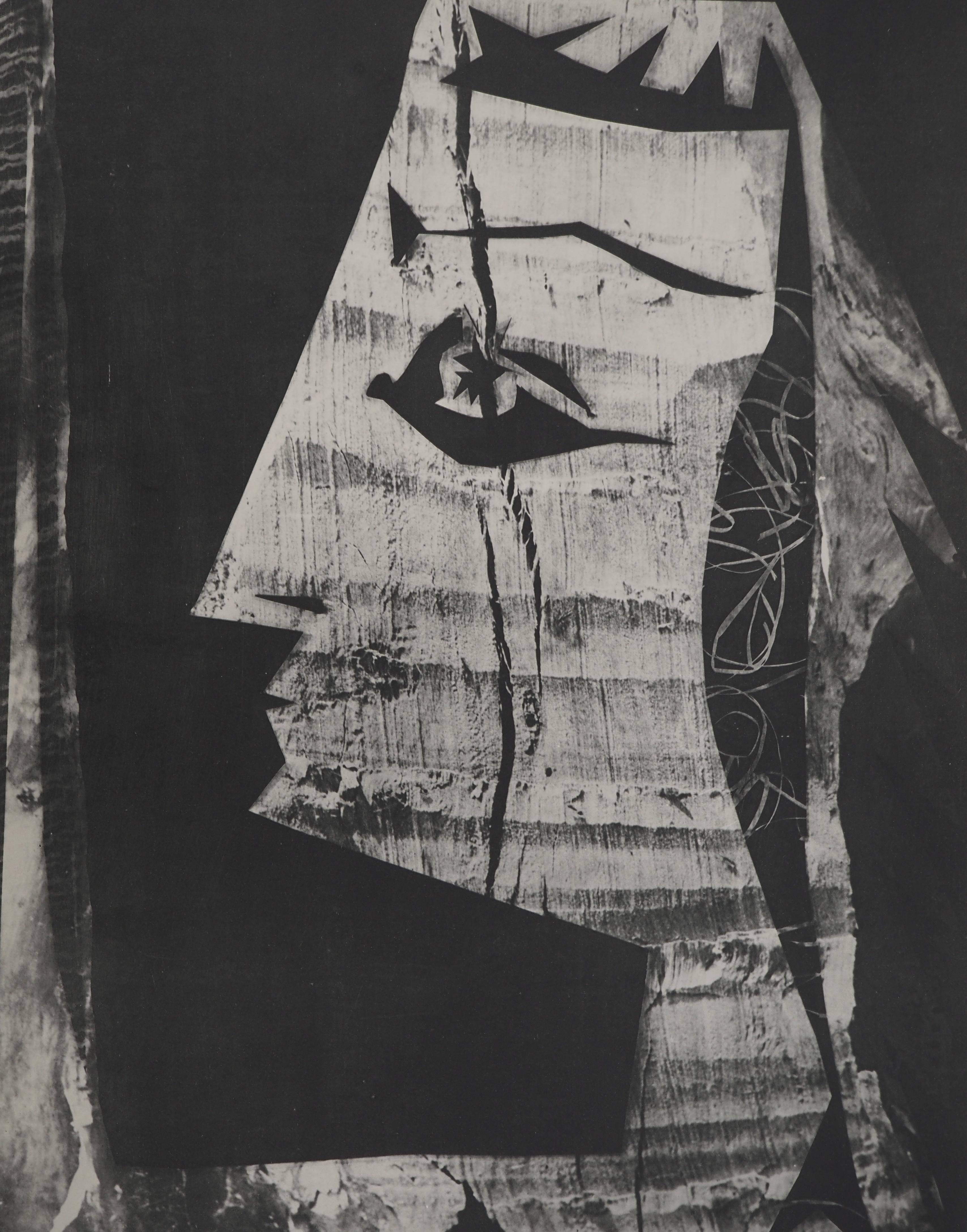 Diurnes: Jacqueline's Eye View - Original Collotype und Schablone (Cramer #115) – Print von Pablo Picasso