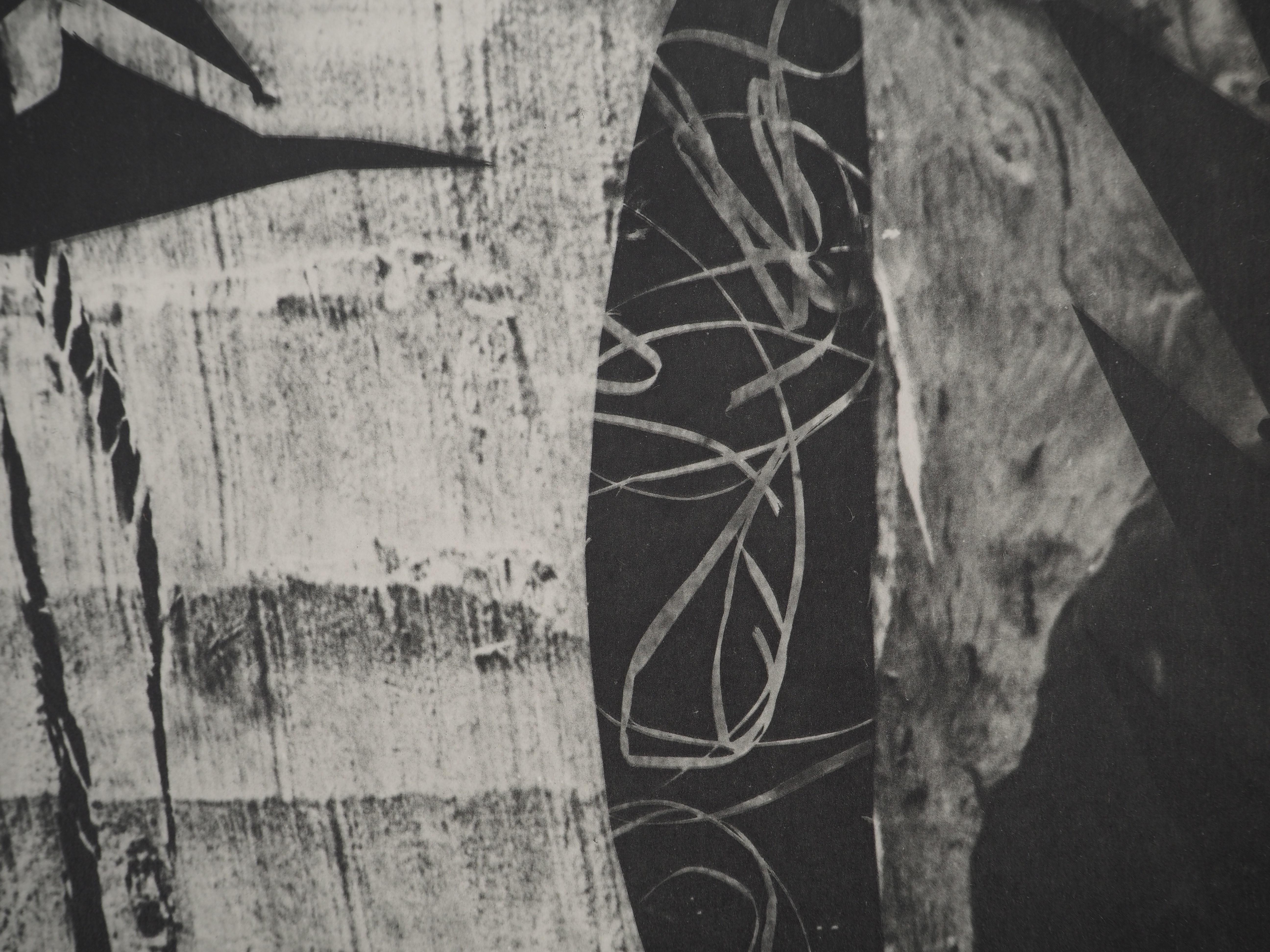 Diurnes: Jacqueline's Eye View - Original Collotype und Schablone (Cramer #115) (Moderne), Print, von Pablo Picasso