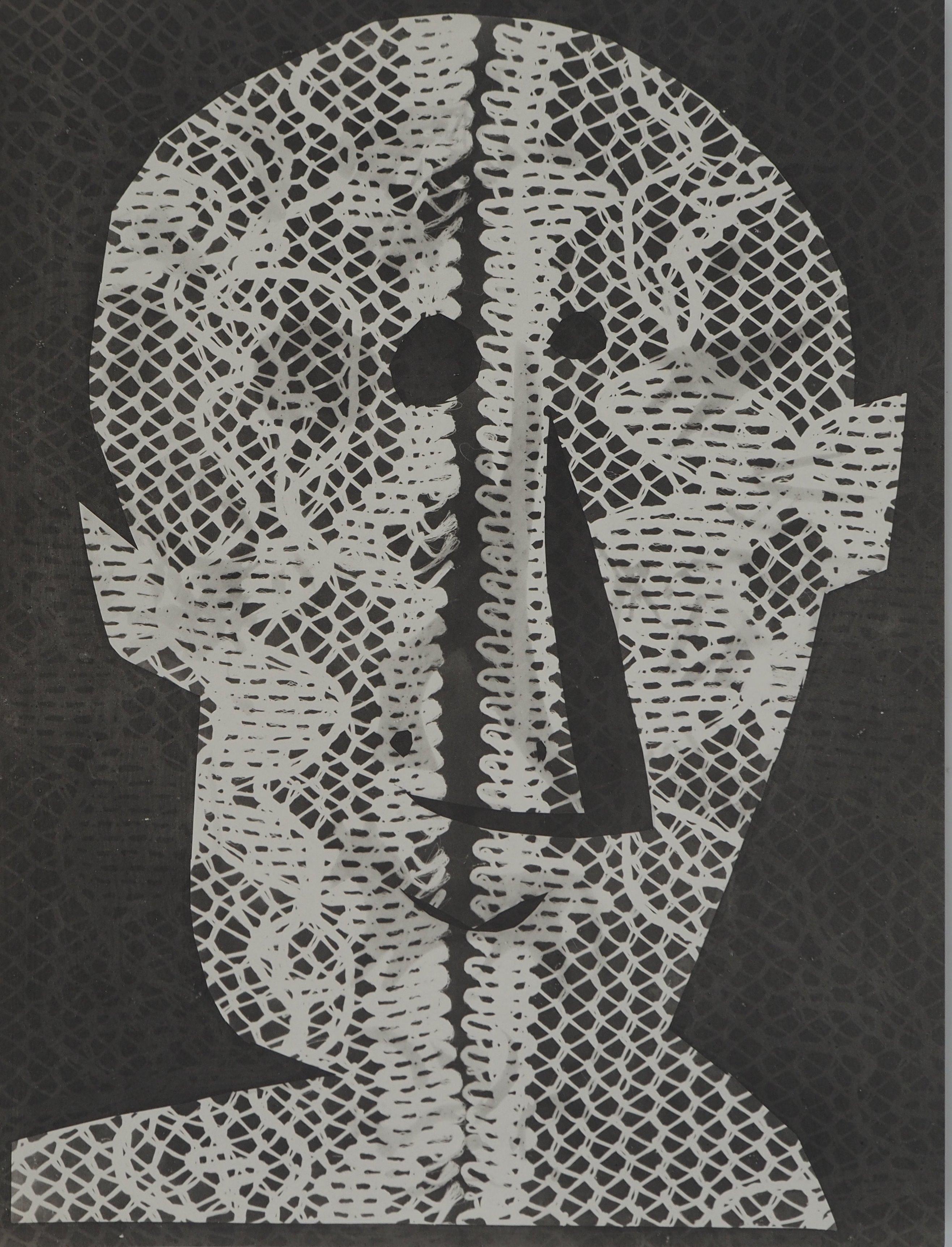 Figurative Print di Pablo Picasso - Diurne:  Un uomo e un pezzo di pizzo - Collotype originale e stencil (Cramer #115)