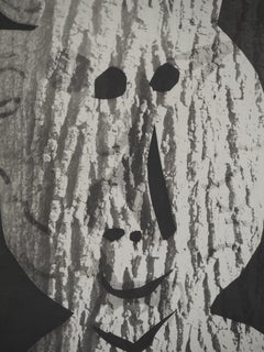 Diurnes: Man From a Piece of Wood - Original Collotype and Stencil (Cramer #115)
