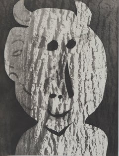 Diurnes: Uomo da un pezzo di legno - Collotype originale e stencil (Cramer #115)